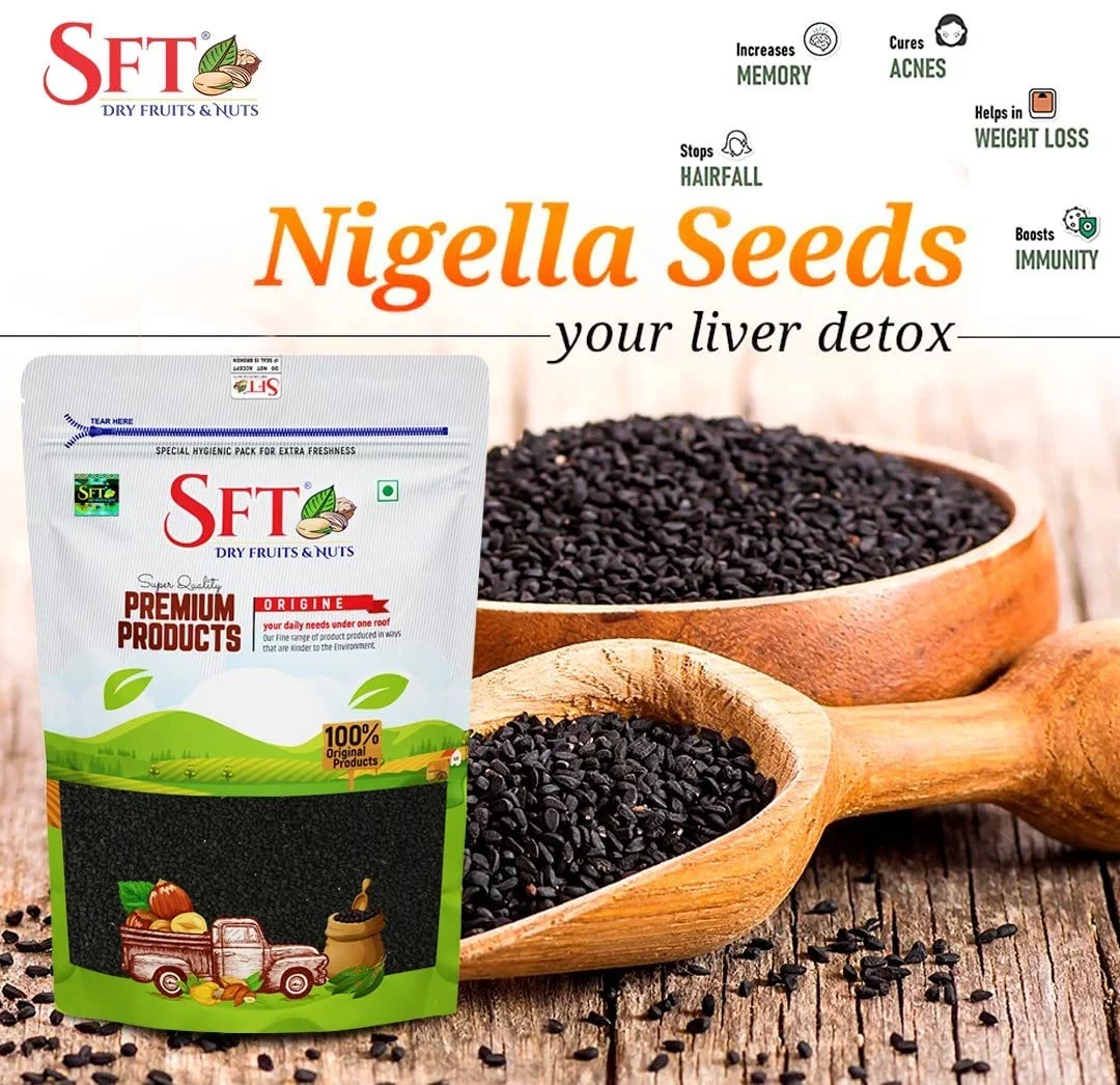 Sft Nigella Seeds (Kalonji) 200 Gm