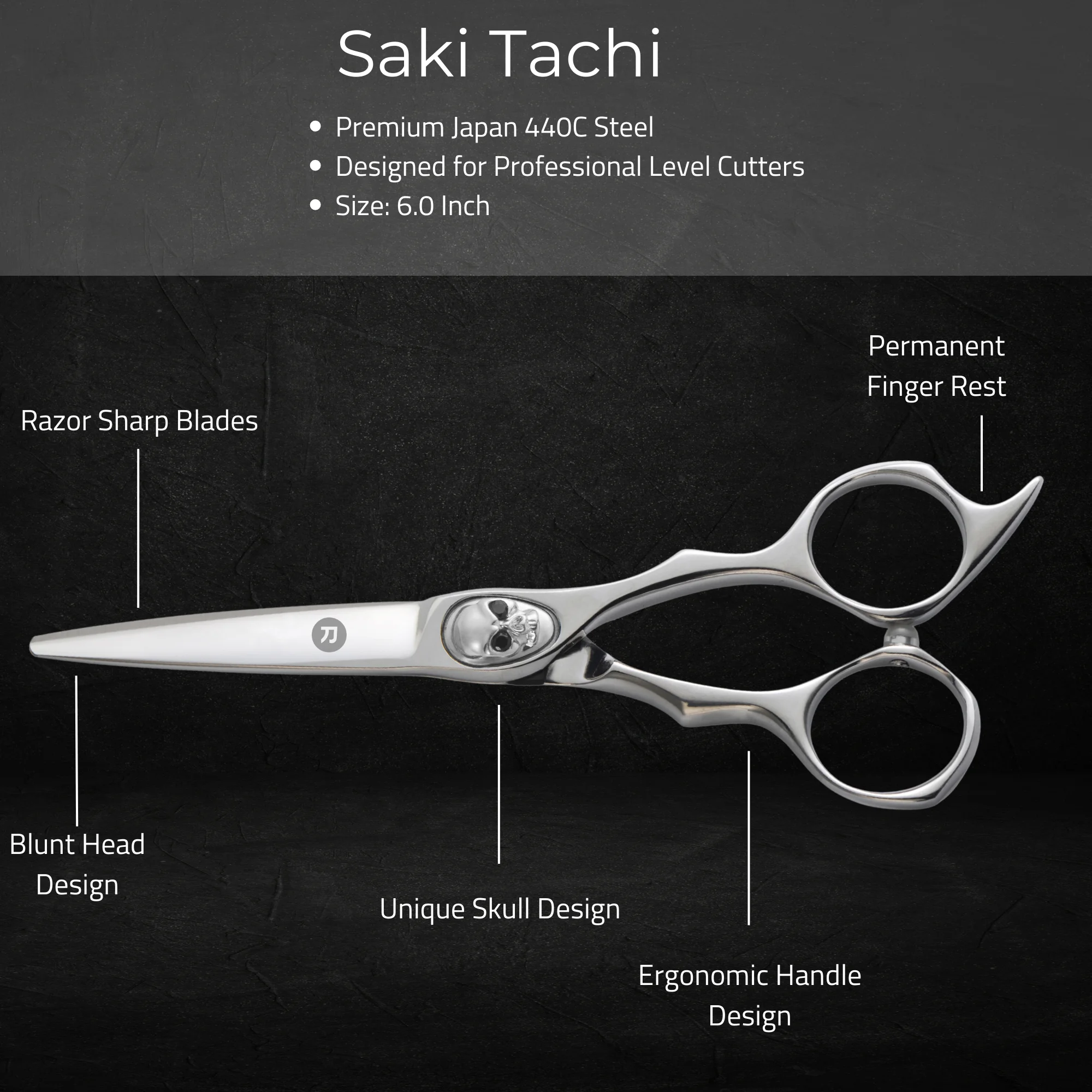 Saki Tachi Barber Shears