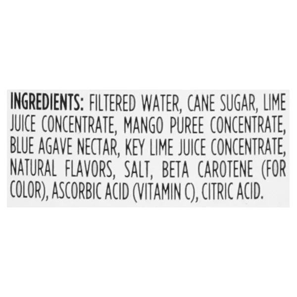 Zing Zang Mango Margarita Mix, Non-Alcoholic Cocktail Mixer, 32 Fl Oz Bottle