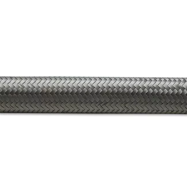 Hose ID 0.56 in. -10 AN & 2 ft. Roll of Stainless Steel Braided Flex Hose