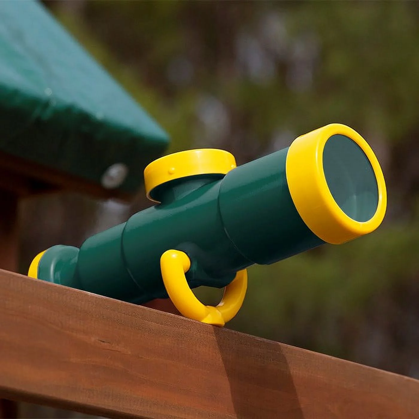 Swing-N-Slide WS 4650 Non-Magnifying Telescope with Compass Swing Set Toy, Green and Yellow
