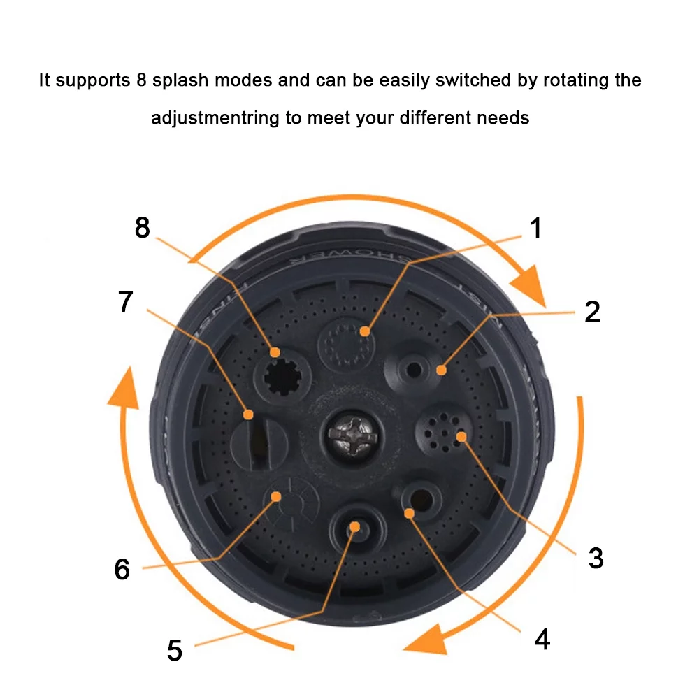 ammoon Sprinkler,Buzhi Car Water Washer Sprayer Sprinkler With Pressure Sprayer Sprinkler Modes Car 8 Modes Washer Pressure Sprayer Leeofty Eryue Sprinkler Car Wemay