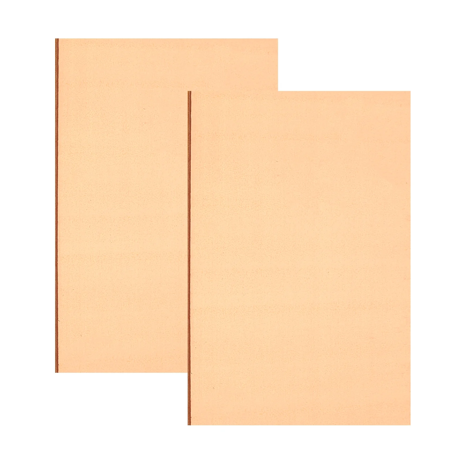Copper PCB Board, 2Pcs Double Sided Copper Clad Circuit Board Laminate Blank PCB Copper Pads 20x30cm 1MM