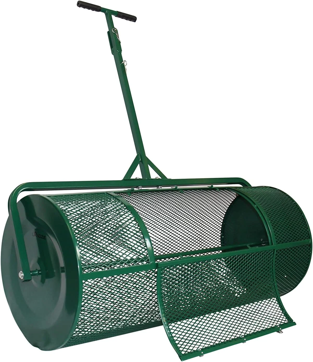 Landzie Lawn & Garden Care Kit - 44 inch Mesh Push/Tow Behind Spreader and 20 Inch Steel Soil Sampler Probe - Test Grass Plugs and Spread Topdressing - Compost, Peat Moss, Topsoil, Mulch, Manure