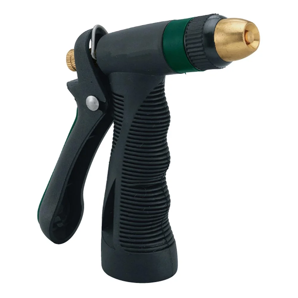 Orbit Adjustable Pistol Grip Spray Nozzle w/ Brass Head - Water Nozzles - 91635