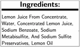 Realemon Lemon Juice, 32 Ounce -- 12 per Case.