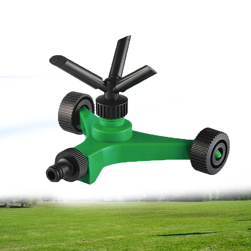 Guichaokj Plastic 360 Degree Automatic Rotating Trident Lawn Watering Machine
