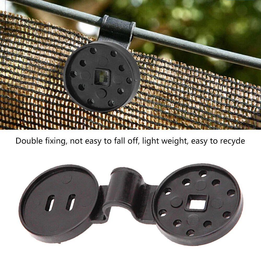 KKMOL Sunshade Net Clip Garden Greenhouse Shade Cloth Fix Clamp Hook Tool