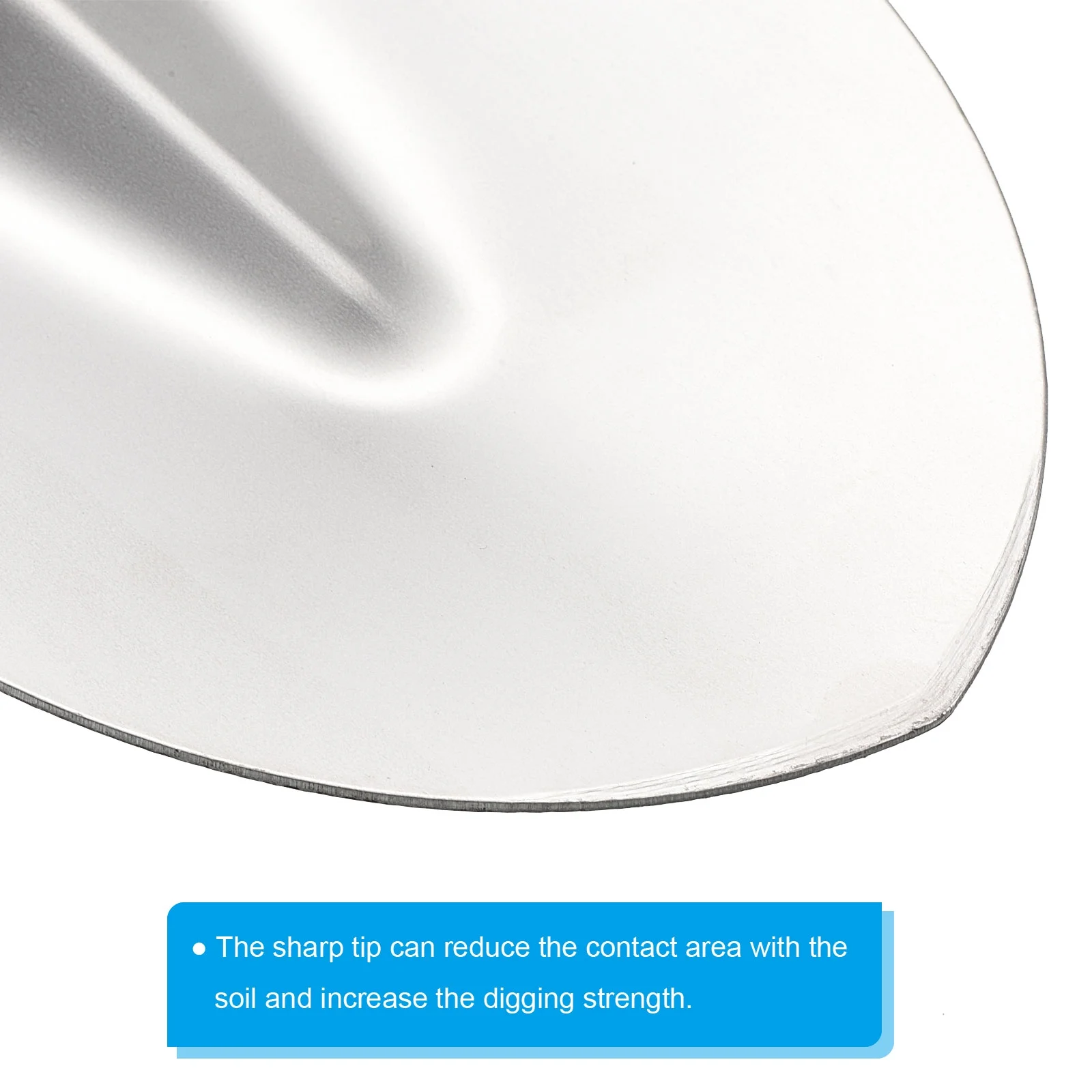 Uxcell 20 Inch Digging Shovel Pointed Garden Hand Shovel Steel Gardening Tool with Wood Handle 2 Pack