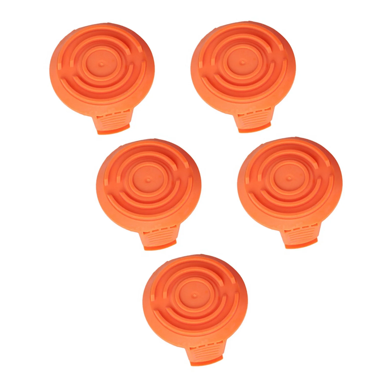 Verdant Touch Cubierta de carrete de repuesto para recortadora de césped Worx WA0010 (5 unidades)