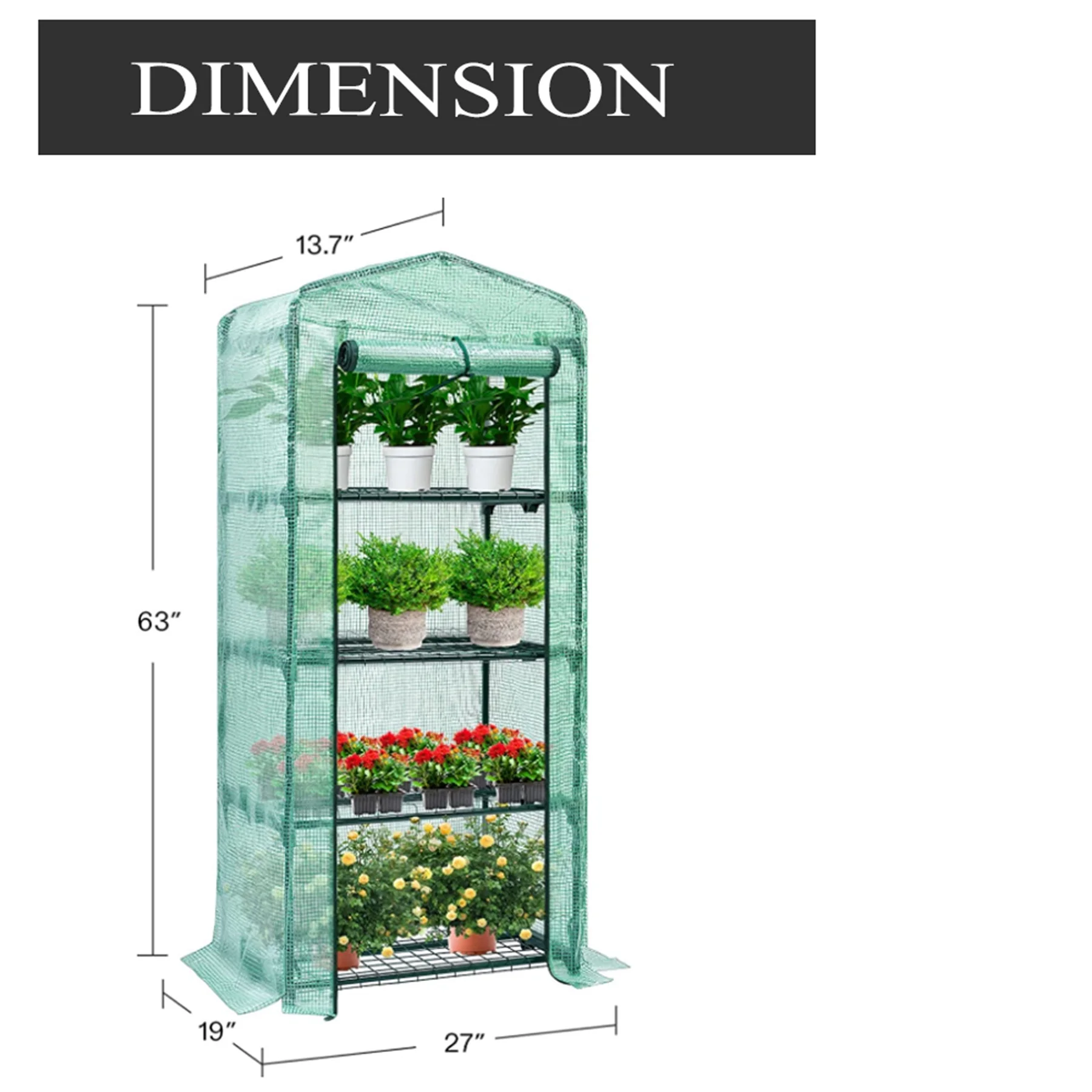 4-Tier Reusable Mini Green House