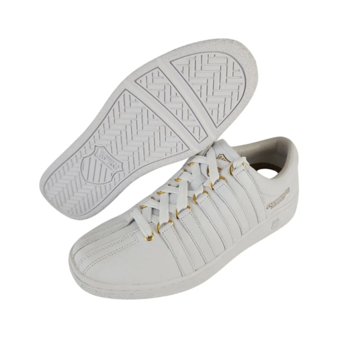K-Swiss Classics Anniversary Edition Men Shoes 01304194 White SZ 13