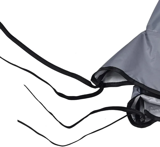 WEISIPU 3 Seater Replacement Swing Seat Cover Waterproof Patio Swing Cushion Cover Garden Swing Chair Protection Cushions Cover