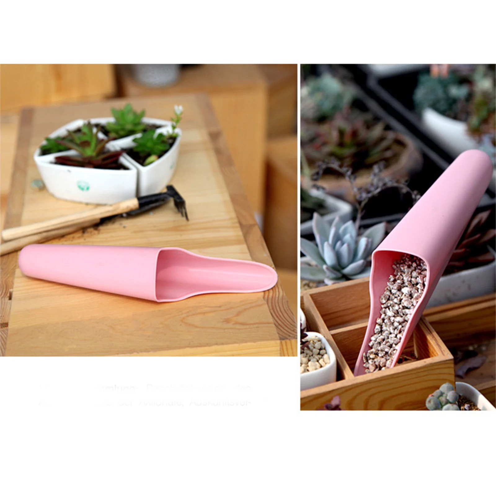 Succulent Growing Japanese Style Bucket Shovel Plastic Garden Tools