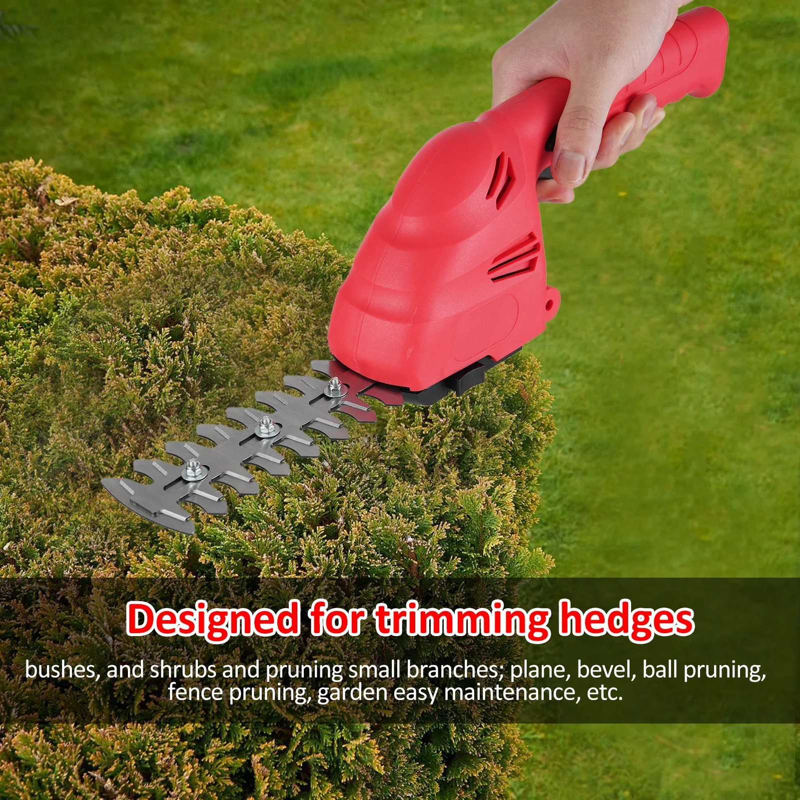 Hedge trimmer, Handheld Dual-purpose Cable Branch And E-5 Handheld Dual-purpose Bush Built Lawn Rod And Branch And Lawn And Of And By And Of Handheld Dual-purpose Bush