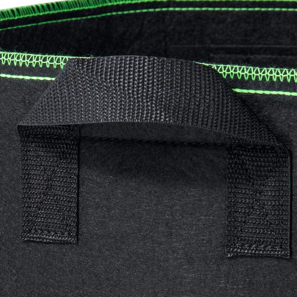 30 Gallon Grow Bags Black Cloth Planting Pots Grow Pouches Fabric Handles Vegetables Container