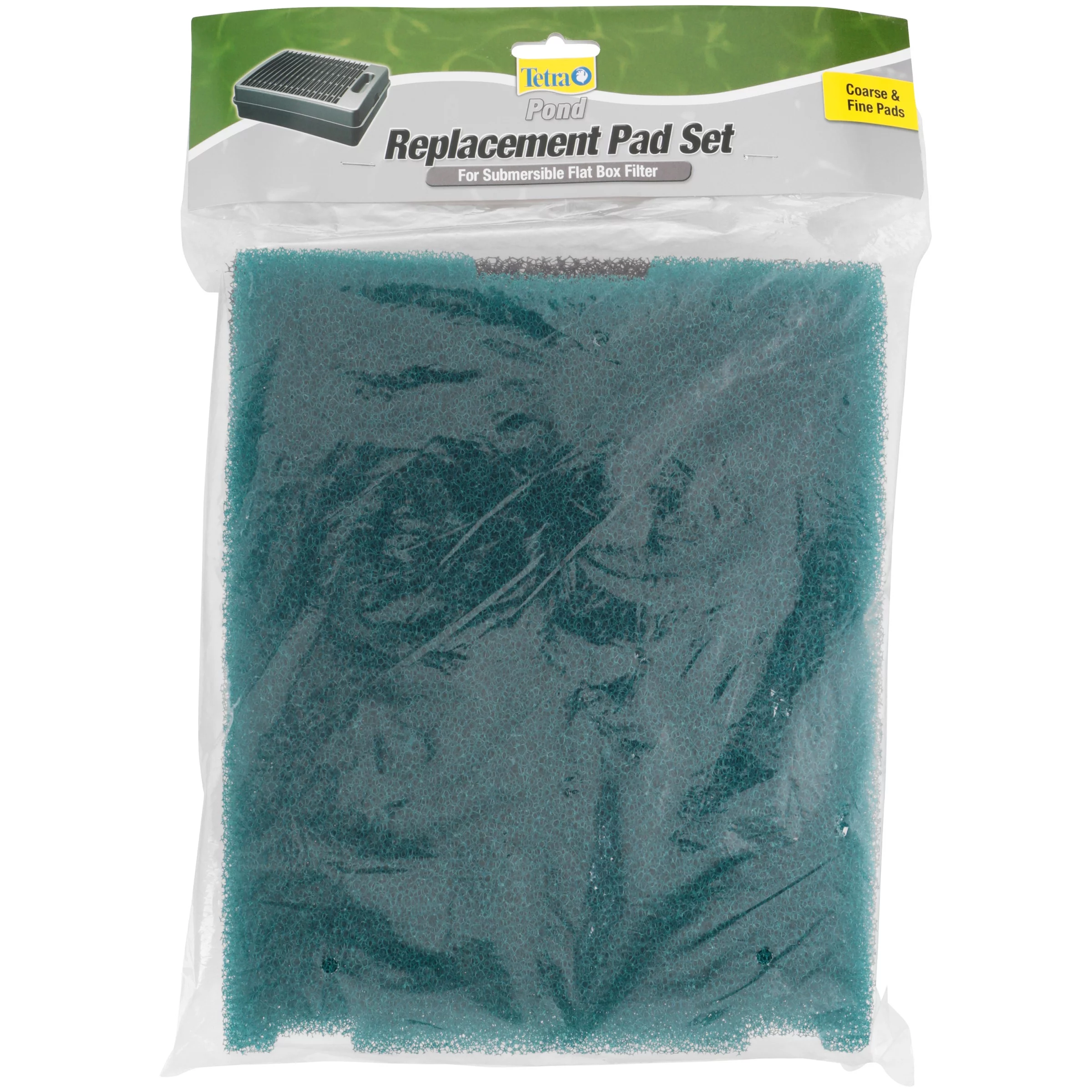 Tetra Pond Replacement Pad Set for Submersible Flat Box Filters