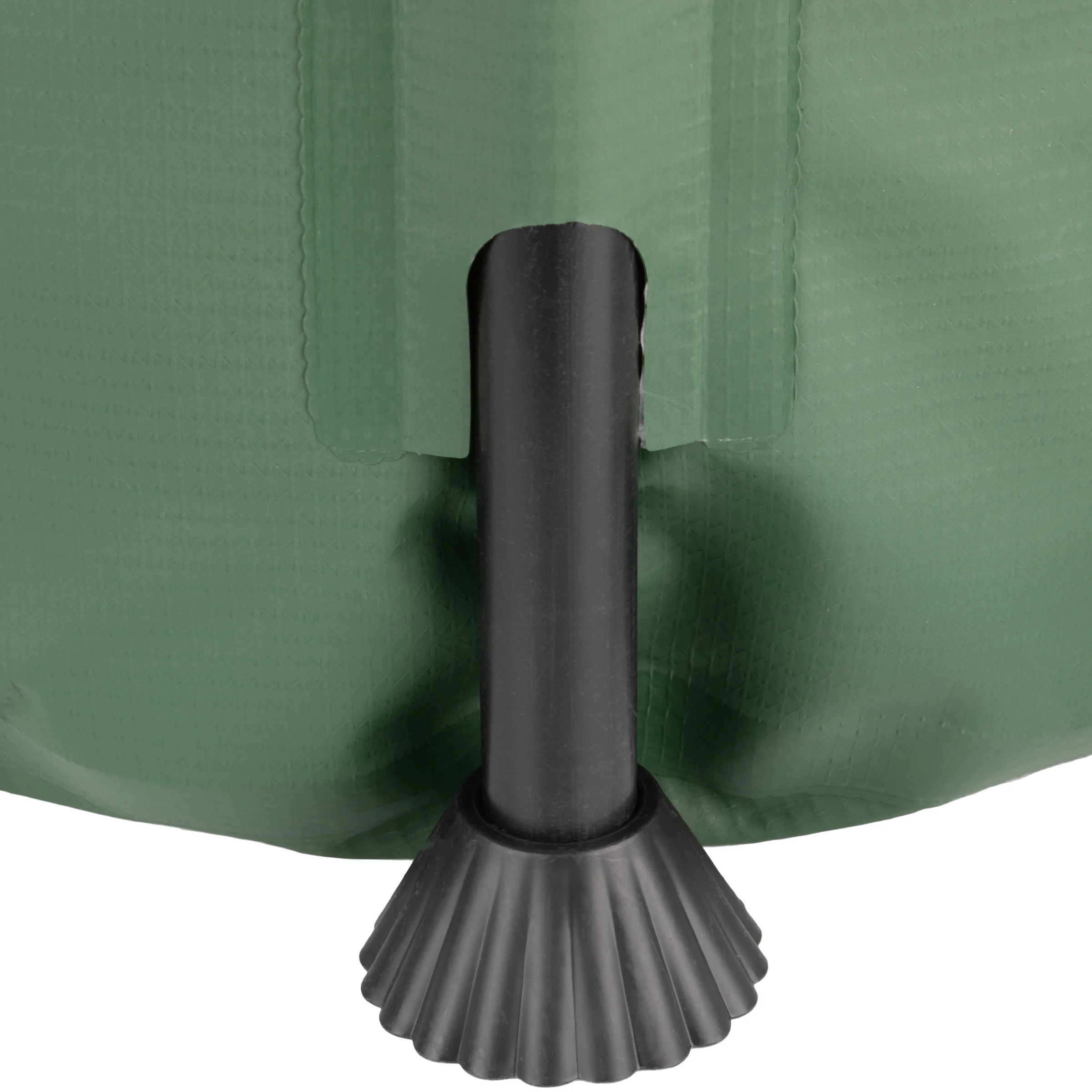 Pure Garden 26.4-Gallon/100-Liter Collapsible PVC Rain Barrel with Water Spigot, Green