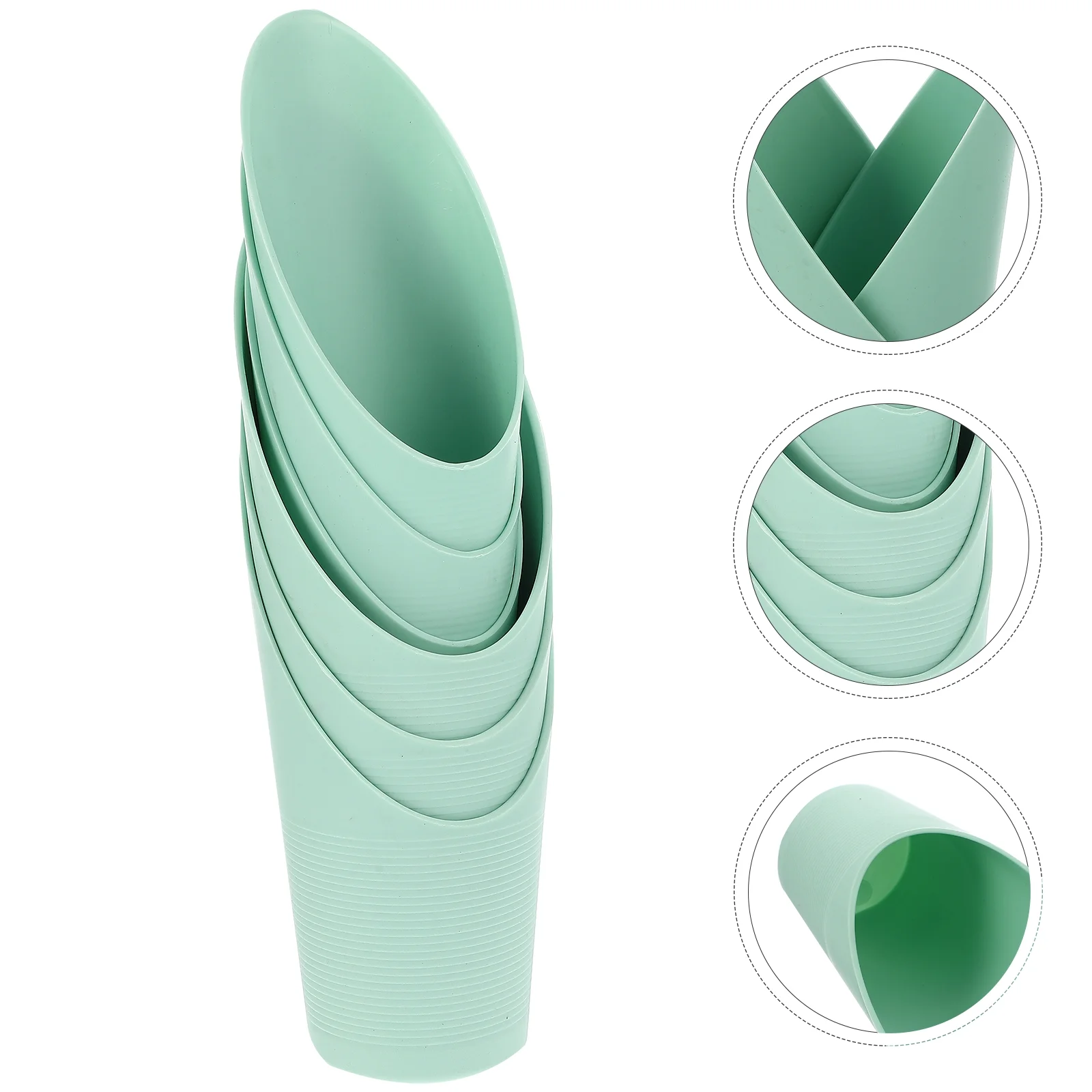 6pcs Small Gardening Tools Bonsai Soil Scoops Bonsai Soil Moving Planting Scoops