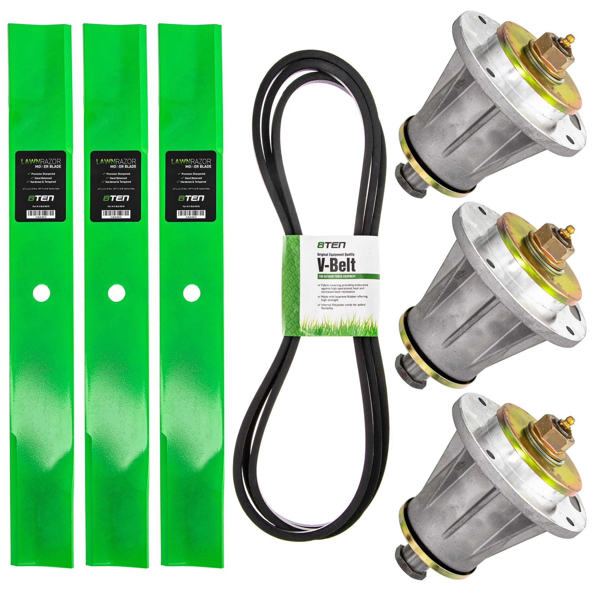 8TEN Blade Spindle Belt Kit for Husqvarna 61 inch iZ 6125 MK1005217
