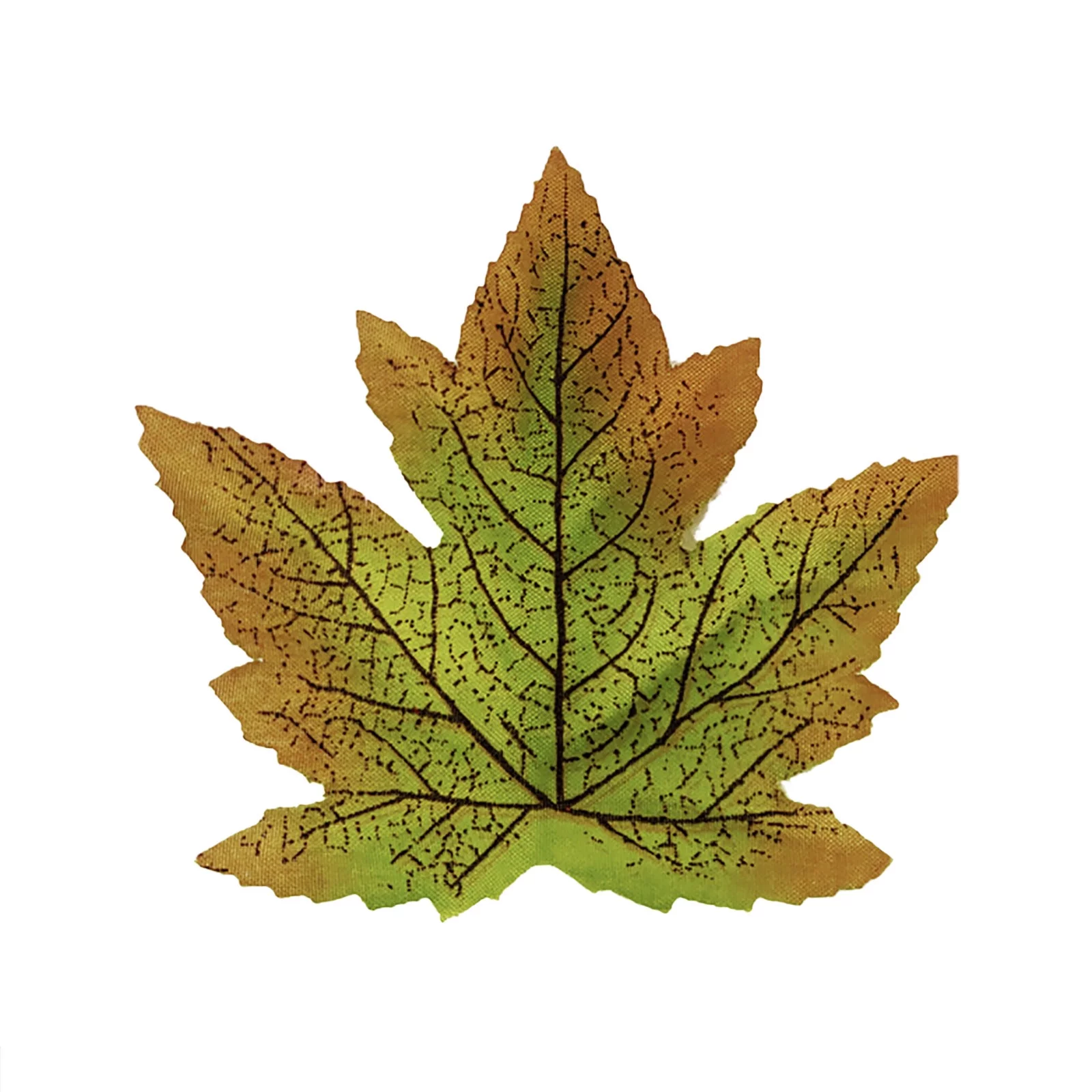 Yeetfub 50PCS Artificial Maple Leaves Autumn Leaves For Weddings Autumn Parties Art Scrapbooking Decorations