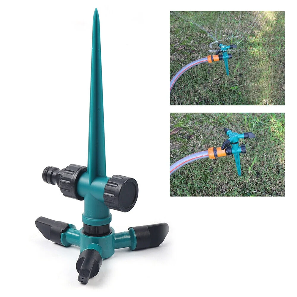 2X Garden Sprinkler Automatic Lawn Sprinkler Watering Irrigation 360 Rotating