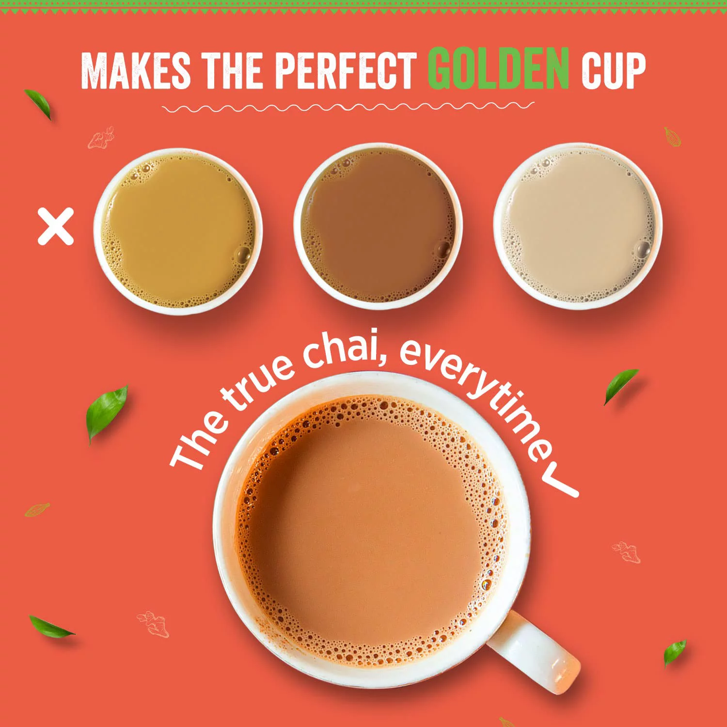 Chaayos Adrak Tulsi Tea - Immunity Boosting Chai Patti With Tulsi (Holy Basil) 100G