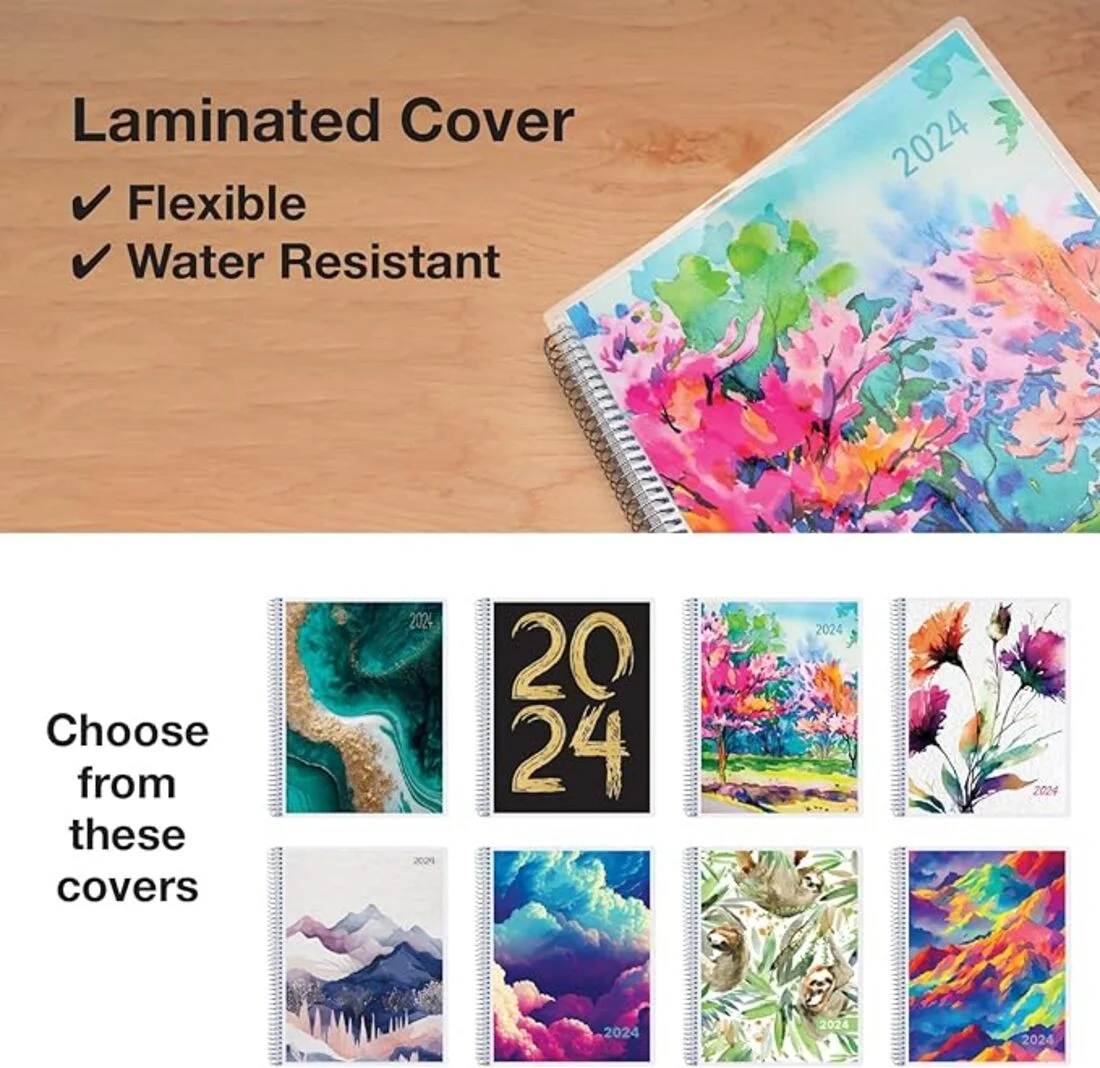 2024 Laminated Cover Fashion Planner - 8.5