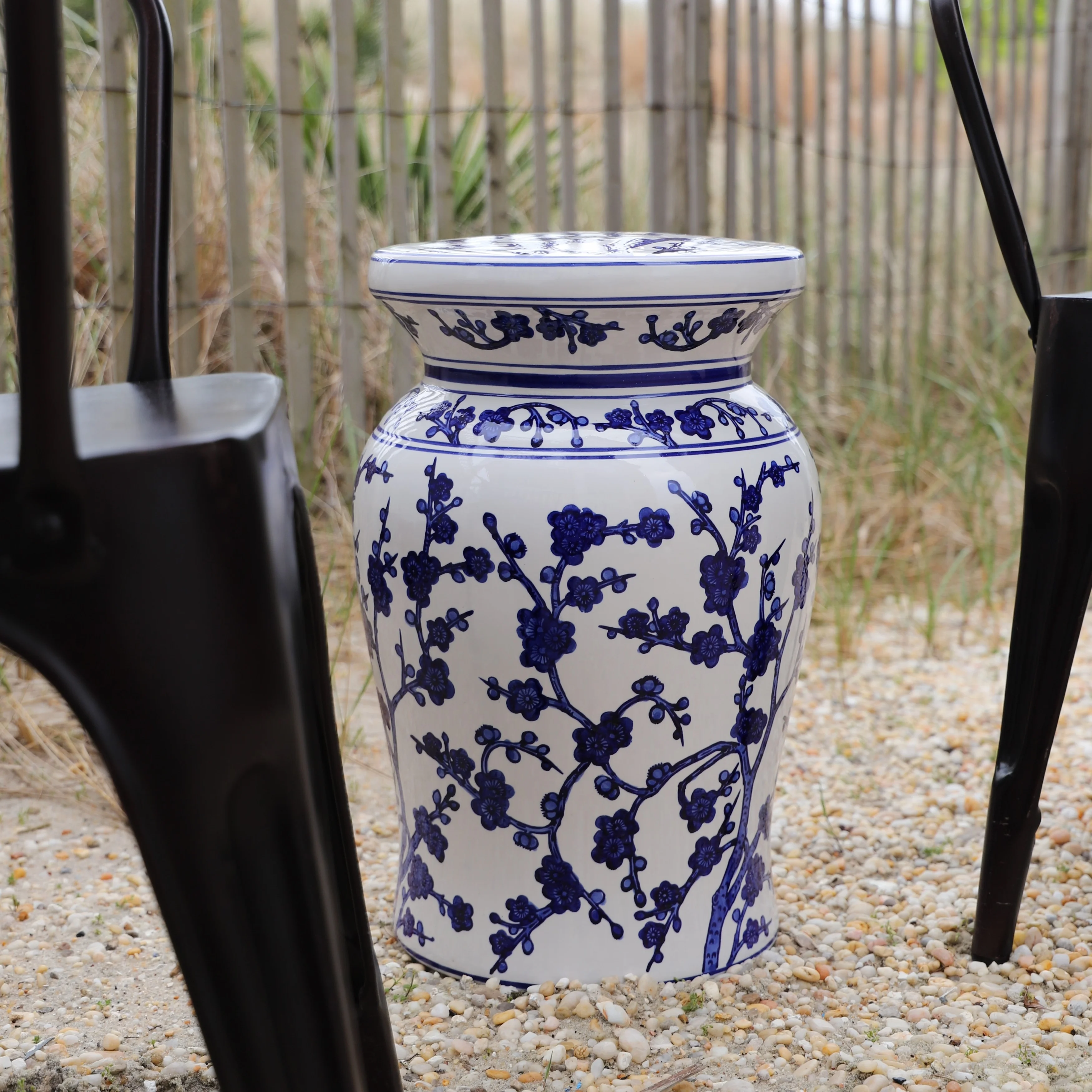 Euro Ceramica ClayBarn Blue Garden Porcelain 18