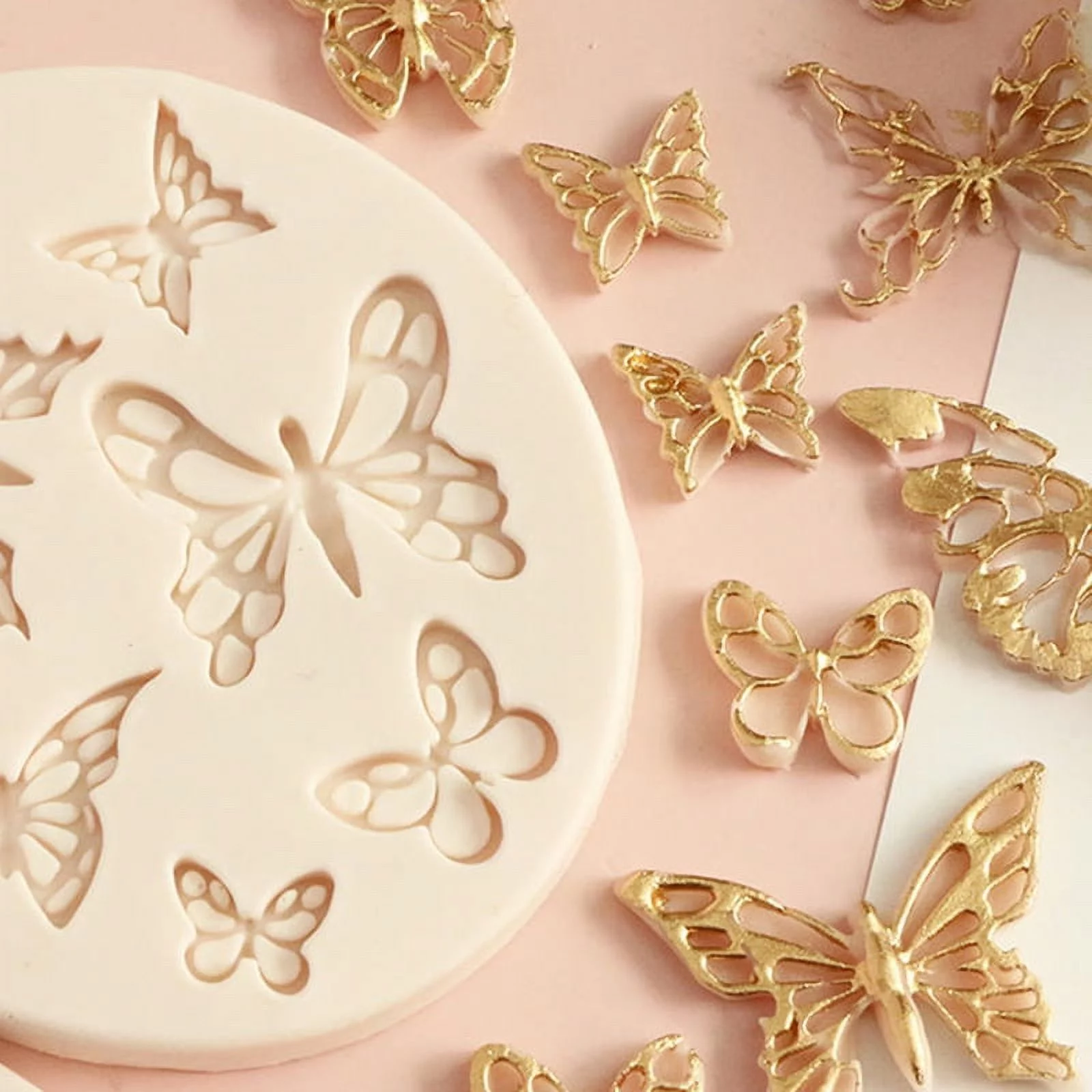 Butterfly Fondant Silicone Mold Sugarcraft Wedding Cake Decorating Tools