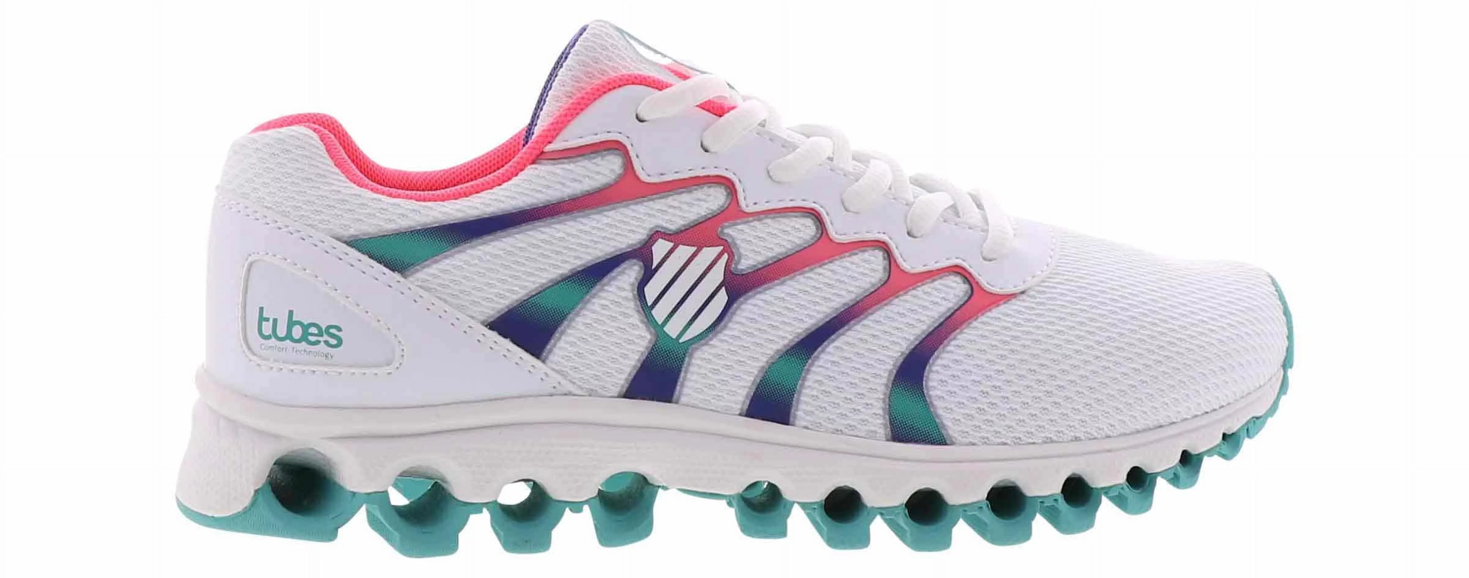 K-Swiss Tubes Comfort 200 Wide-Width Runni White | 97112 125 W