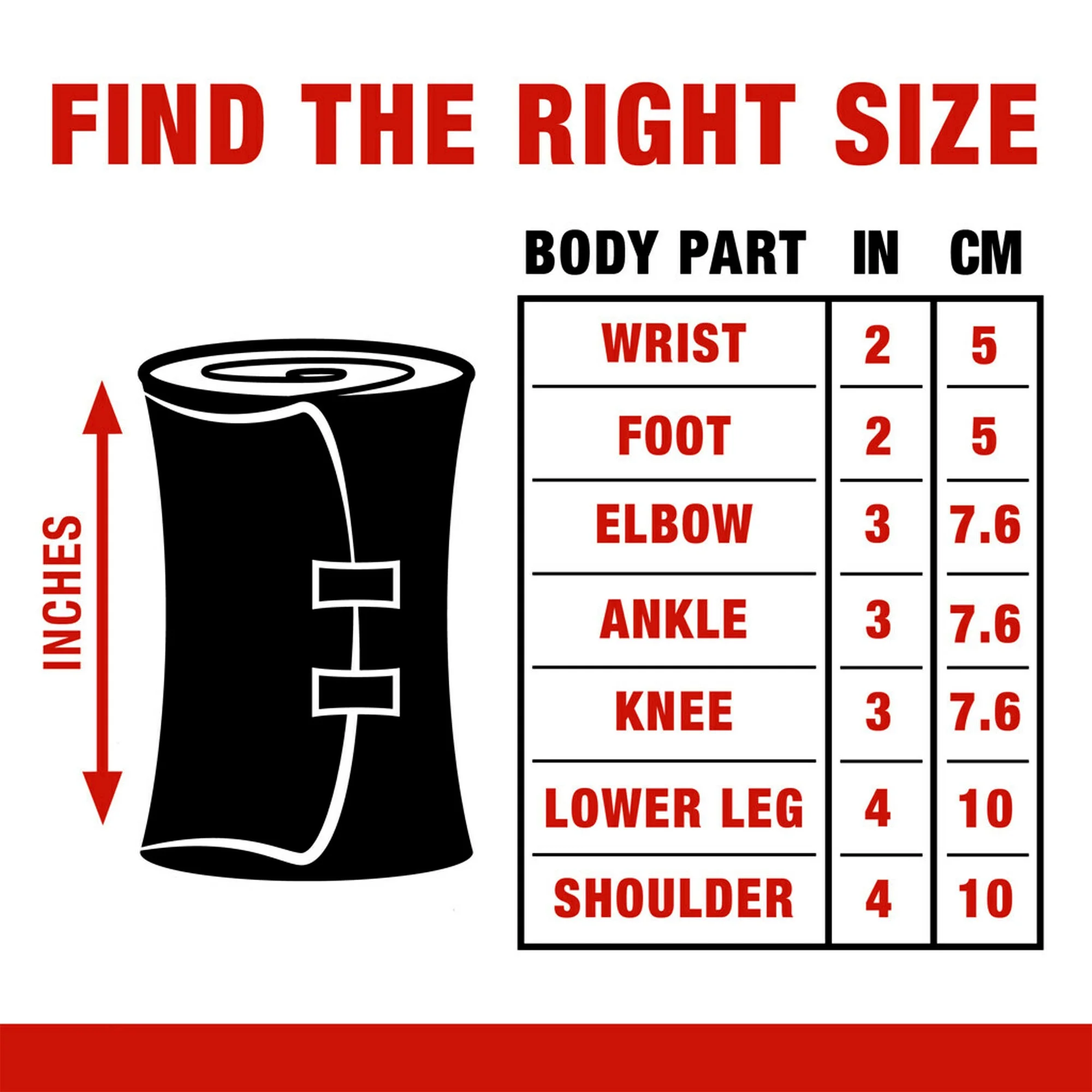 Ace Self-Adhering Bandage 2 in. 4 Pack