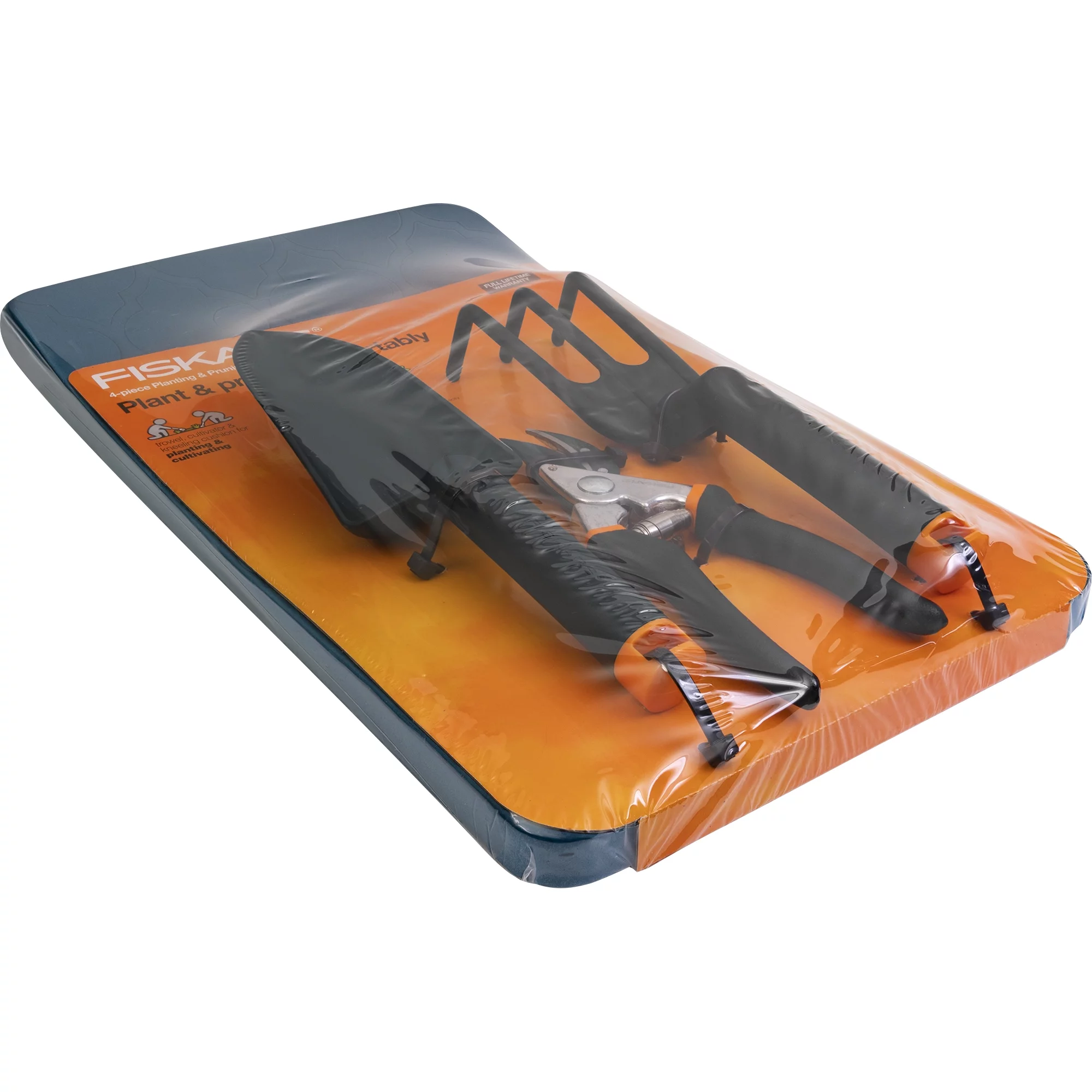 Fiskars 4-Piece Planting and Pruning Garden Tool Set