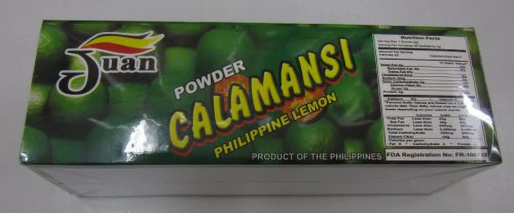 Powder Calamansi  Lemon 48 Sachets In A Pack Net Wt. 96G
