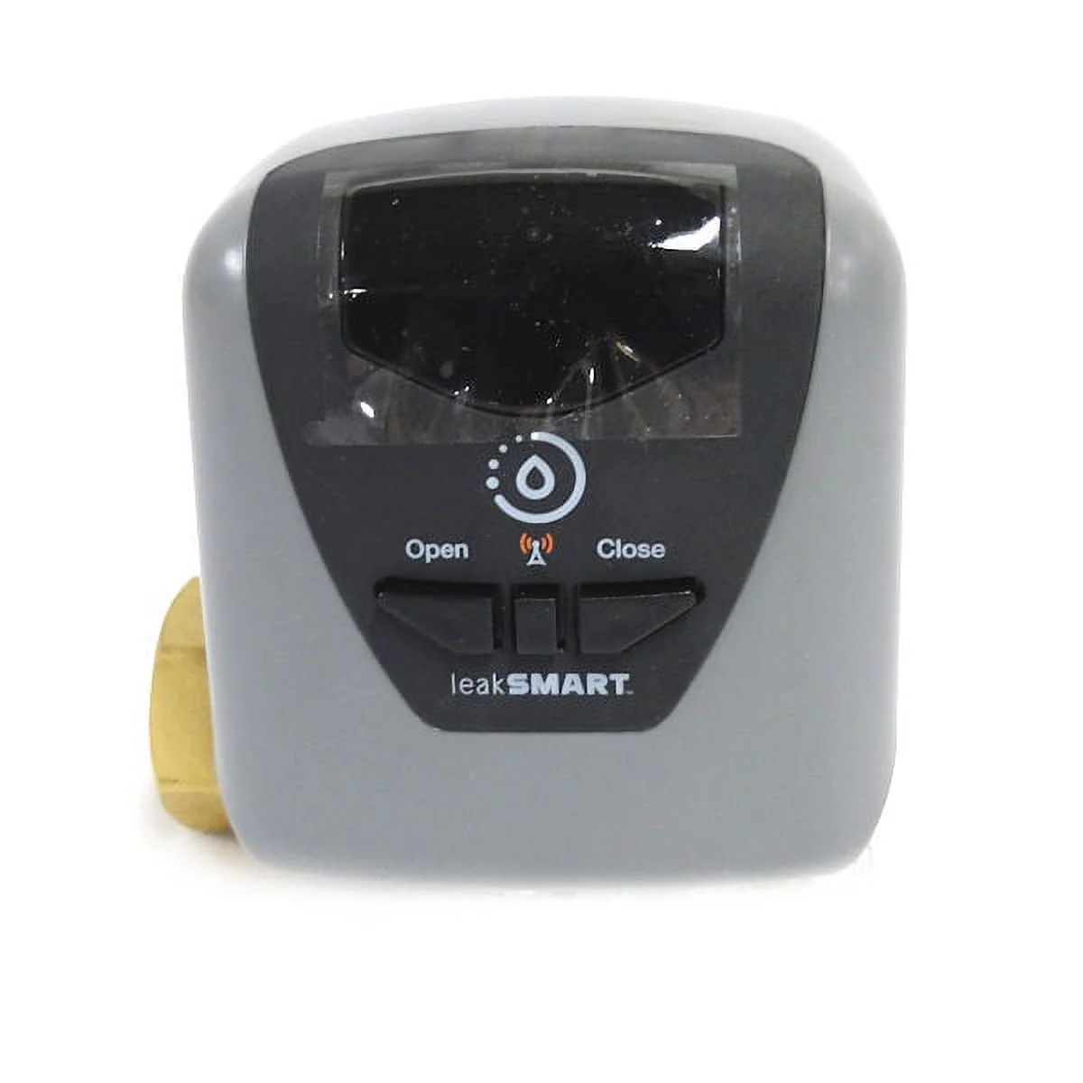 LeakSmart Brass 1-in Compression x 1-in Quarter Turn Straight Valve