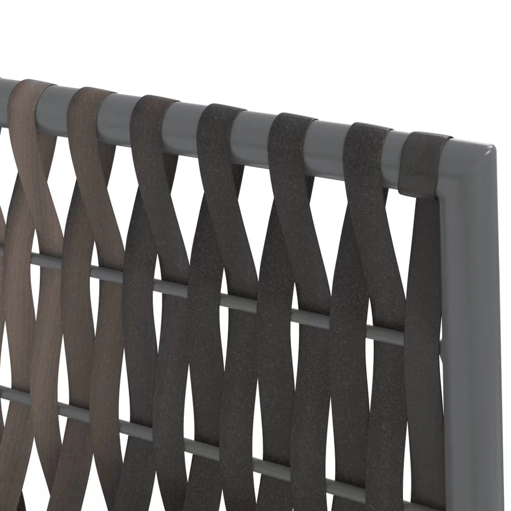 moobody Patio Chairs with Cushions 2 pcs Brown 21.3