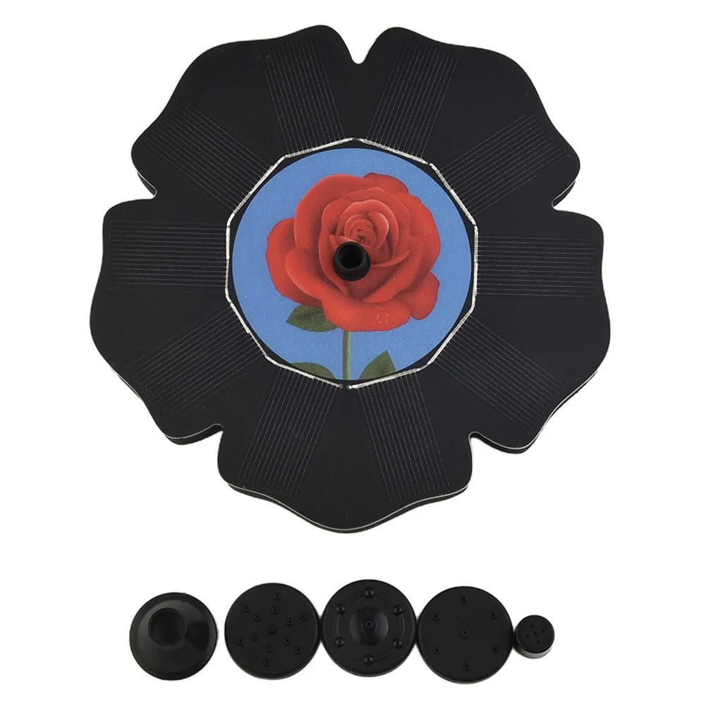 Solar fountain floating outdoor pool water floating fountain