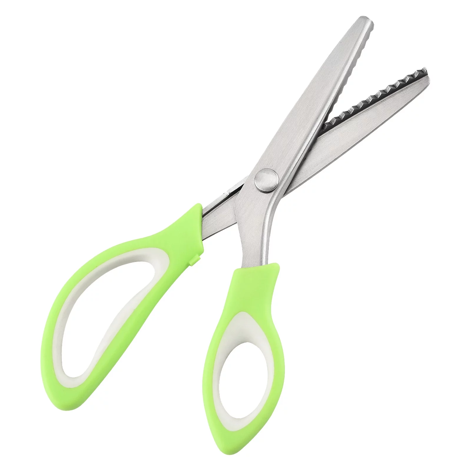 ZiSUGP Lace Scissors Handmade Tooth Cloth Scissors Triangle Tooth Cloth Scissors Dog Tooth Scissors Cloth Art Pattern Serrated Scissors Garden Tools