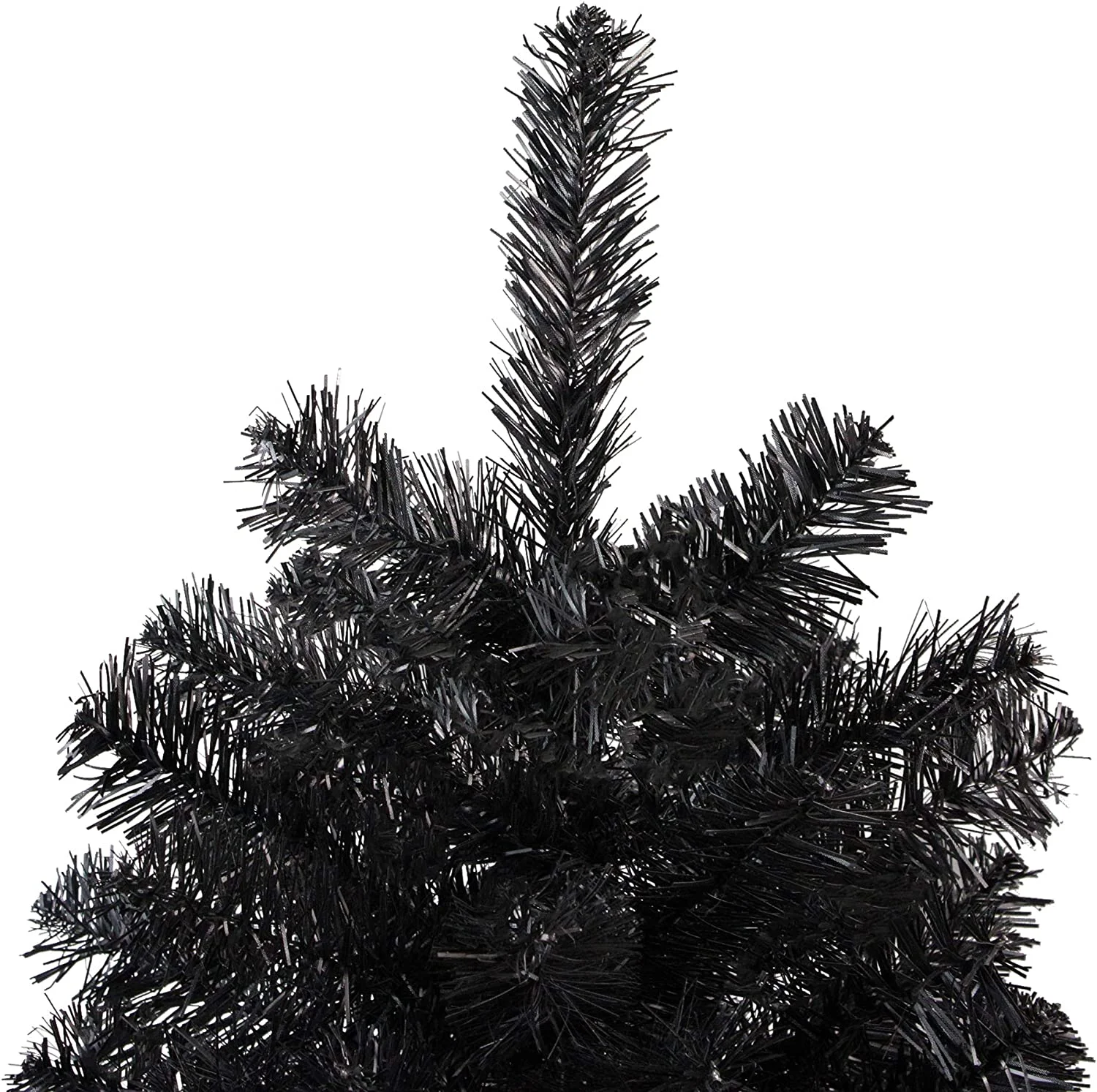 Modern 4-Foot Black Spruce Artificial Christmas Tree (36D)