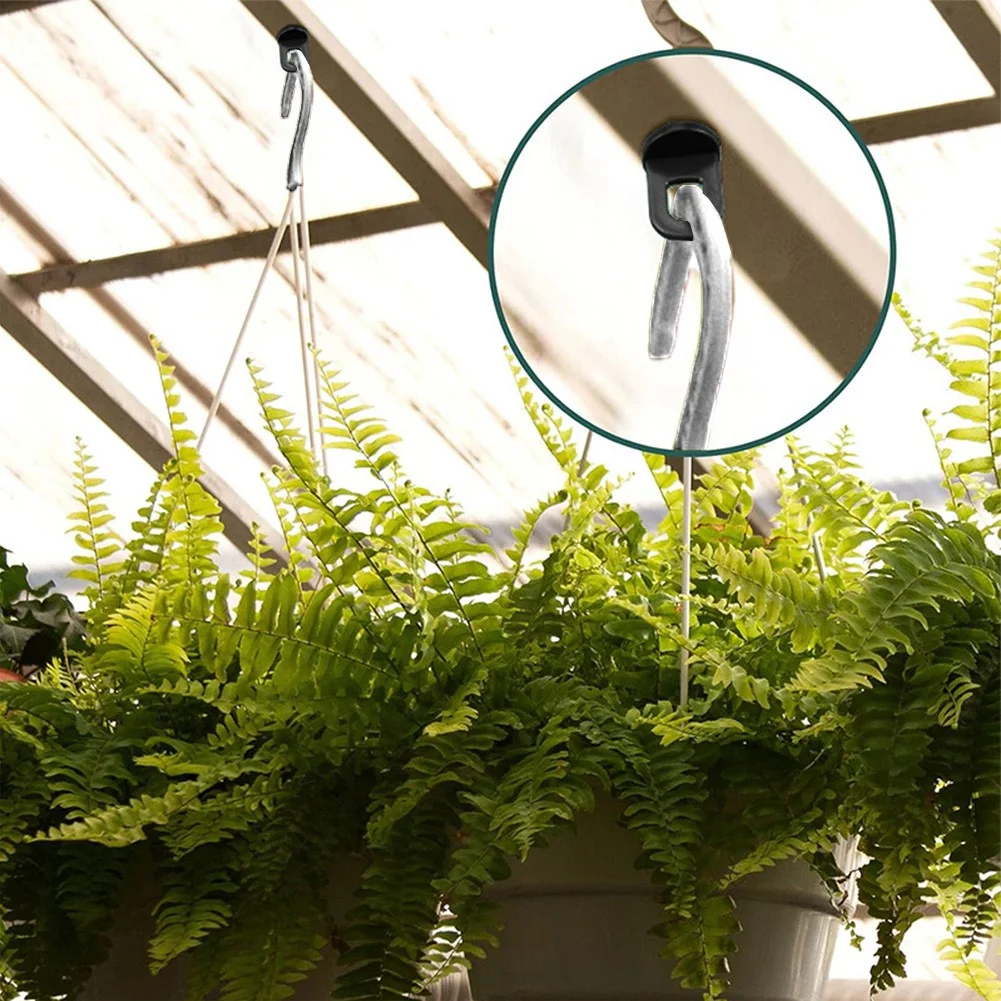 Greenhouse Hooks Hanger, Plastic Greenhouse Clips Fixing Clips Greenhouse
