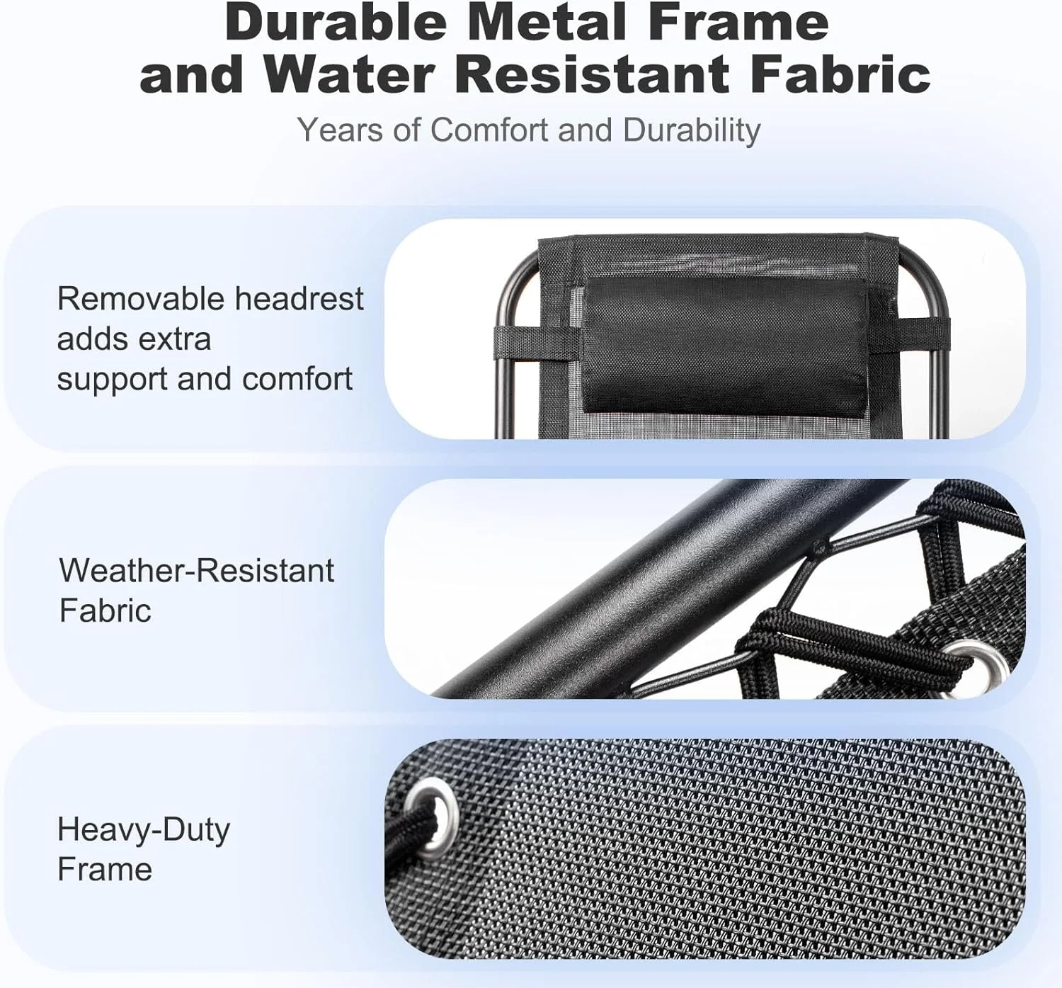 Zero Gravity chair Folding lawn chair Leisure recliner with cup holder set of 2