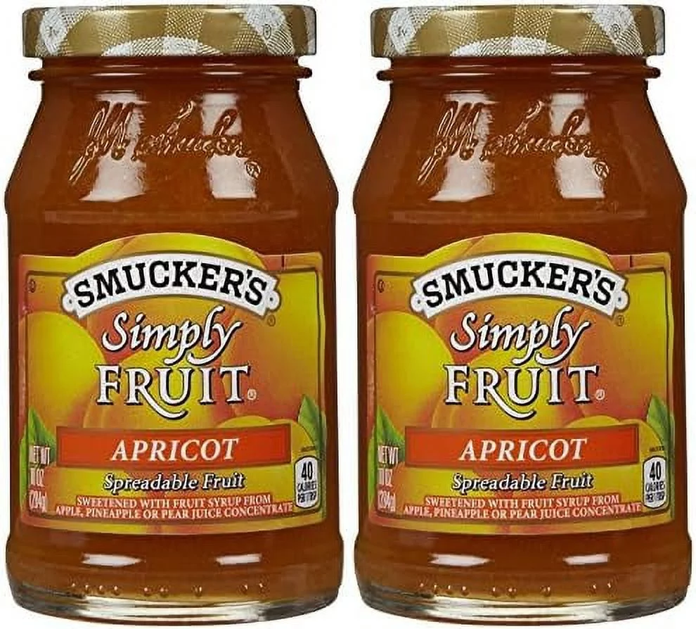 natural fruit spread - apricot - 10 oz