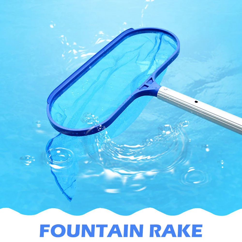 ODOMY Swimming Pool Leaf Skimmer Net with Telescopic Pole