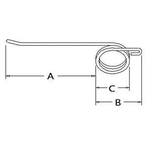 RAParts Rake Tooth Fits Case/International Harvester Models