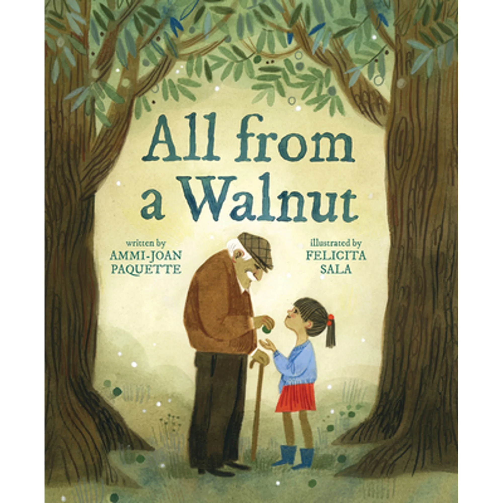 Pre-Owned All from a Walnut (Hardcover) by Ammi-Joan Paquette