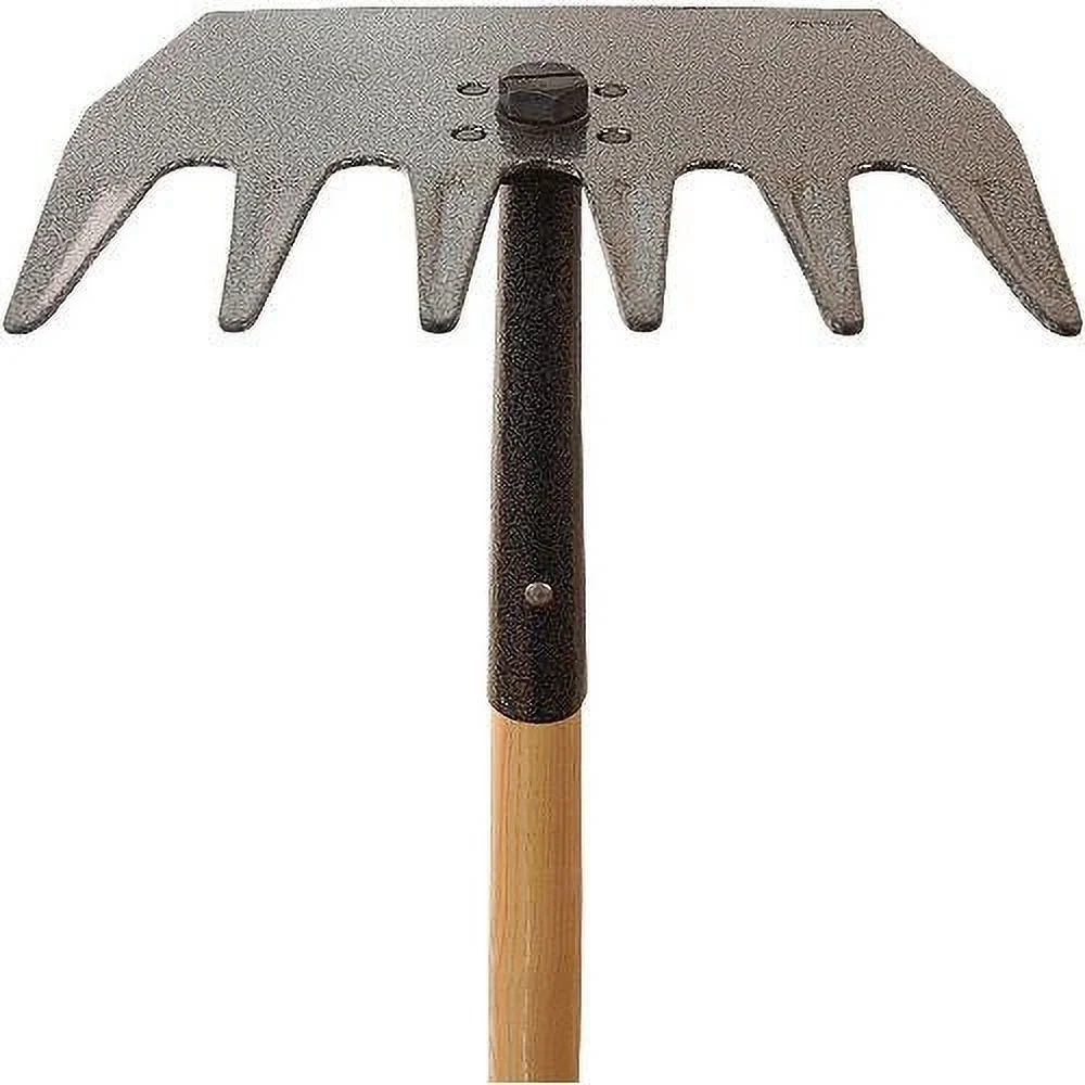 Multi-use Landscaping and Forestry Tool, 48 Inch Handle - Grading, Raking, Scraping, Grubbing and Tamping
