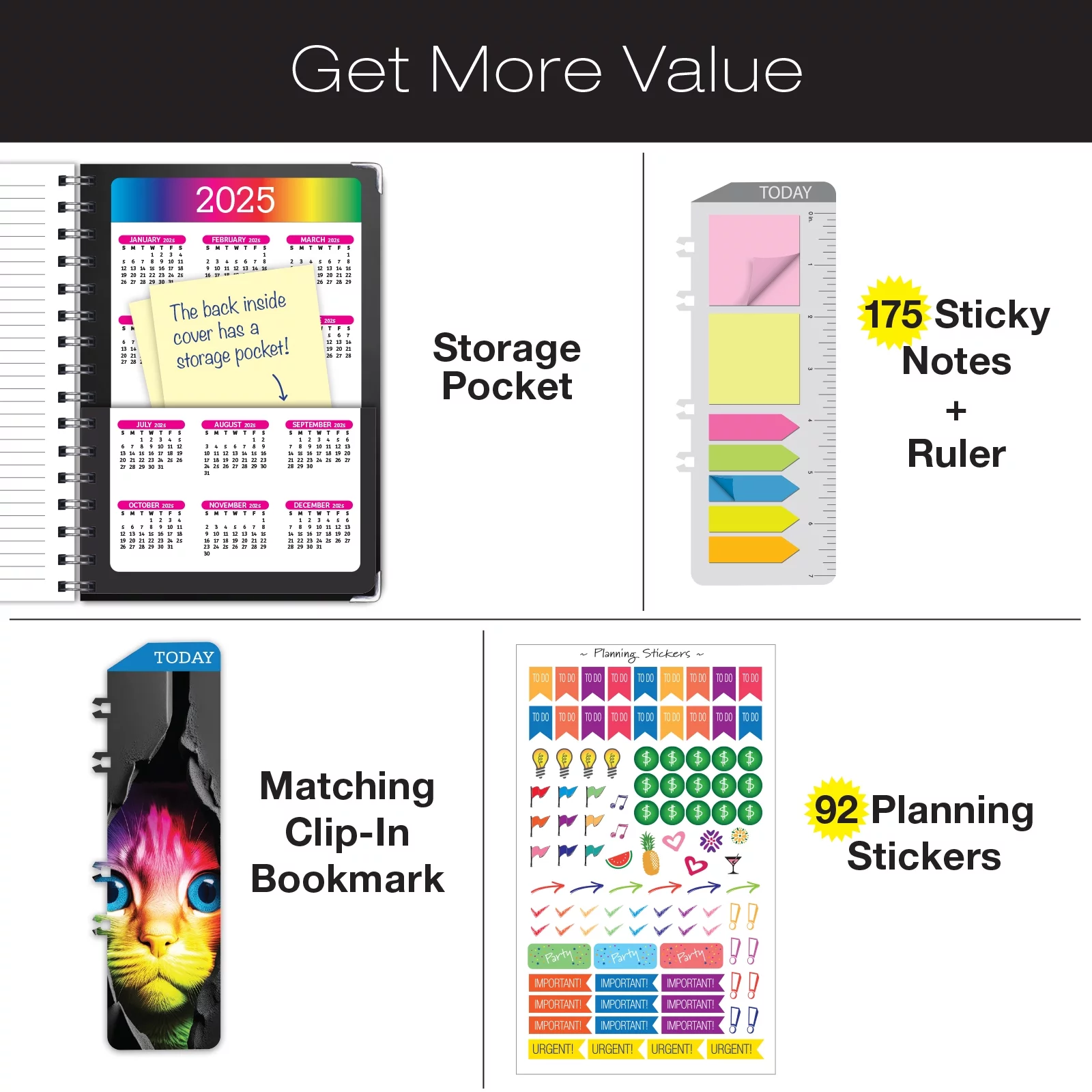 Hardcover CY 2024 Fashion Planner - 5.5