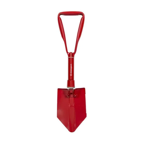 Stansport 23.5  Red G.I. Style Double Folding Shovel