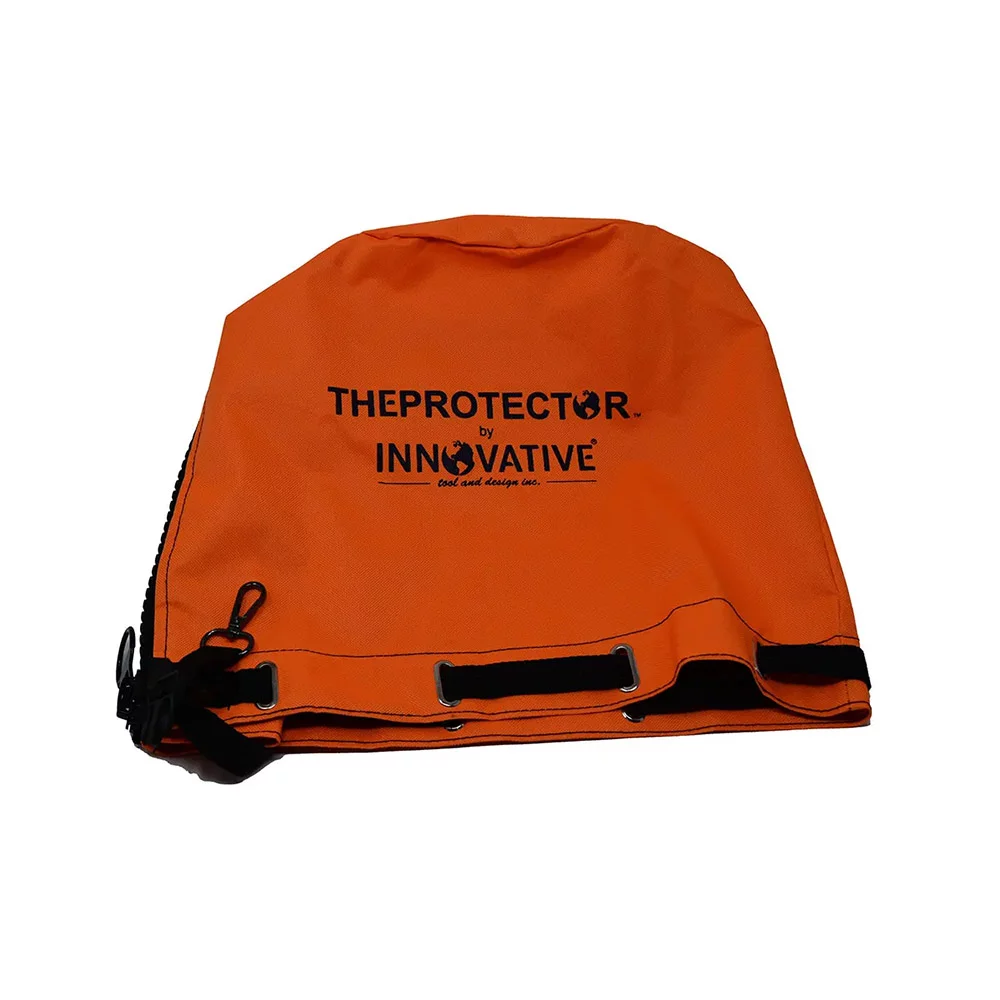 Trimmer cover, trimmer wrap, weedwacker cover, weedeater wrap, waterproof  ORANGE