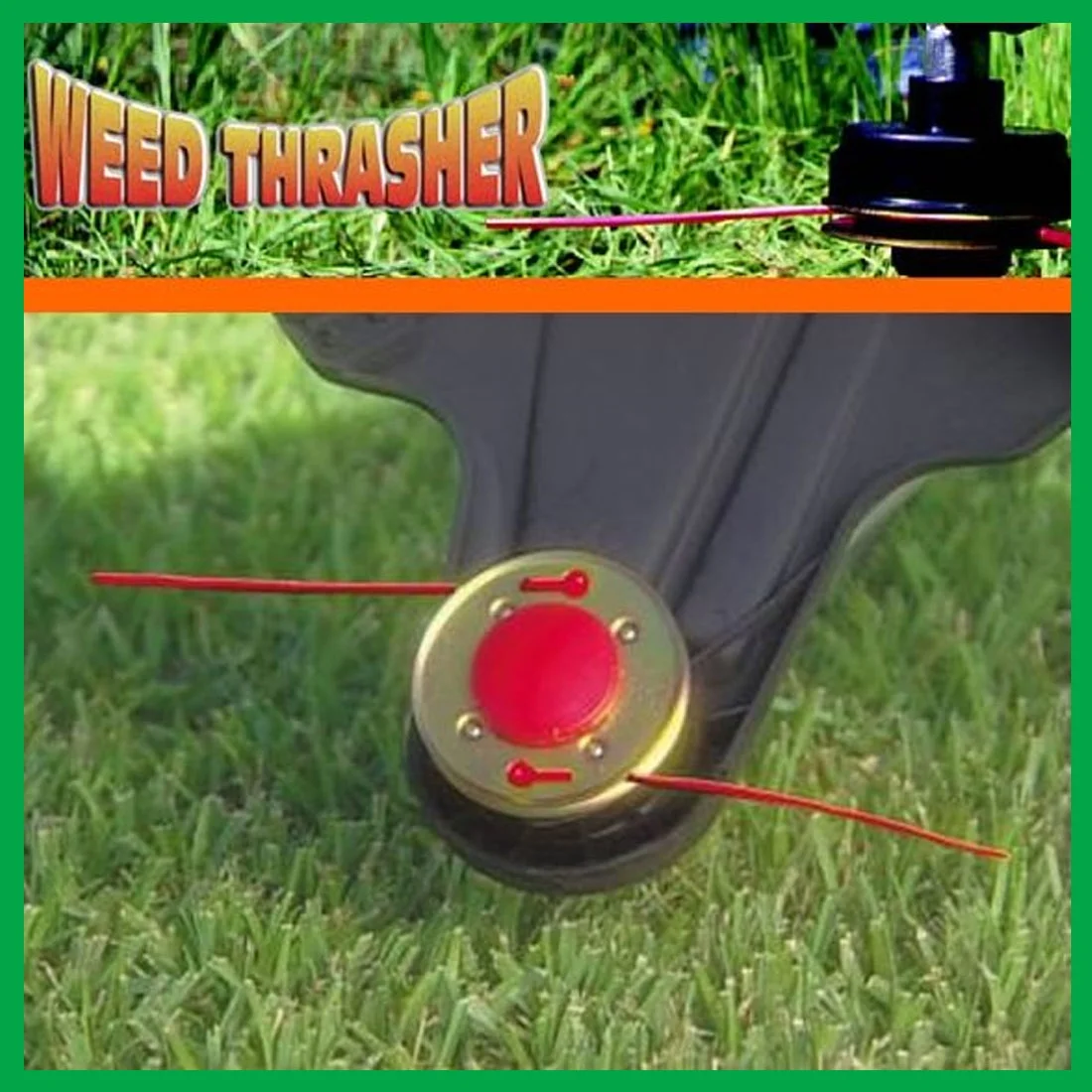 Weed Thrasher - 24 Cutters Refills Fits Most Gas-Powered Bushing Trimmers System - Purple